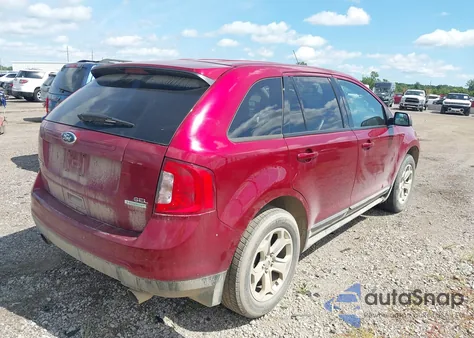 2013 Ford Edge Sel z USA, uszkodzony, nr VIN 2FMDK3J91DBB22537